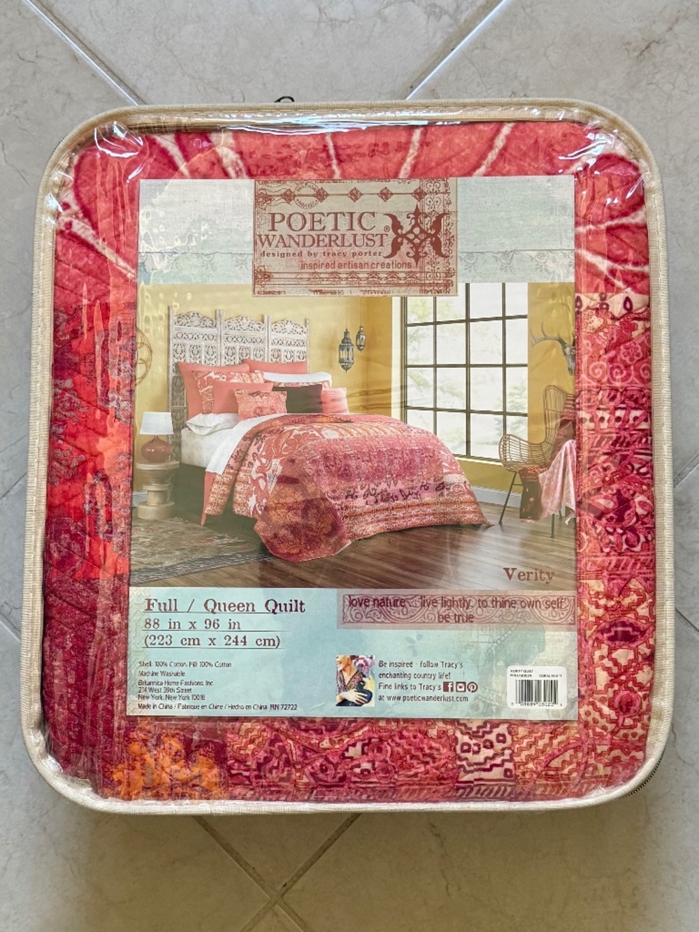 Tracy Porter Verity Full/Queen Size Quilt